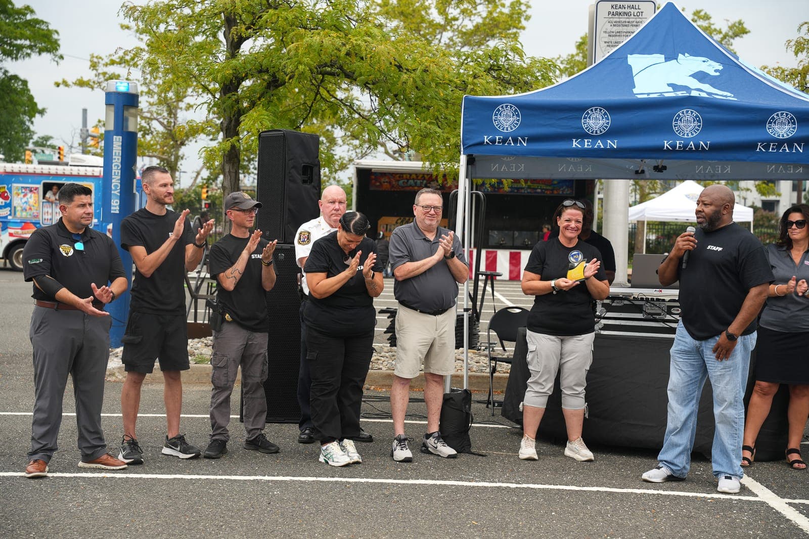 The Linden CIT barbecue brought together residents, public-safety personnel and community partners.