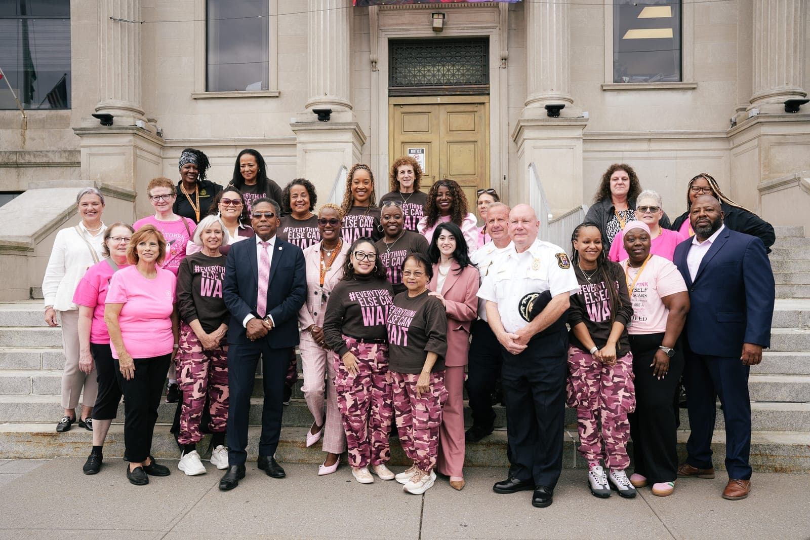 Additional photo from “Linden Goes Pink for Breast Cancer Awareness.”